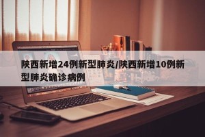 陕西新增24例新型肺炎/陕西新增10例新型肺炎确诊病例