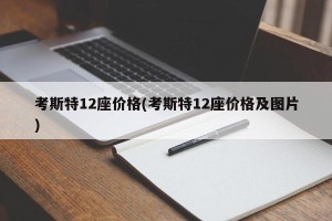 考斯特12座价格(考斯特12座价格及图片)